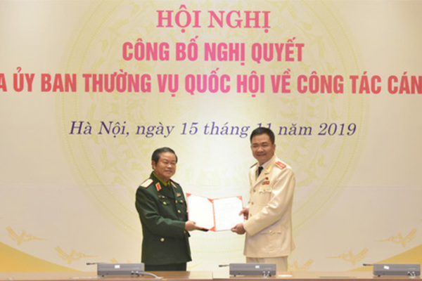 Thiếu tướng Nguyễn Minh Đức giữ chức Phó chủ nhiệm UB Quốc phòng An ninh