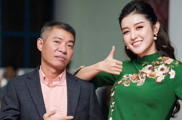 Á Hậu Huyền My khuyên NSND Công Lý đi tắm trắng