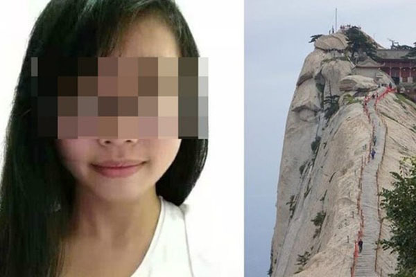 Selfie trên vách núi, nữ sinh ngã tử vong