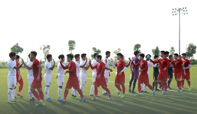 U22 Việt Nam hoà Myanmar trước ngày đi SEA Games