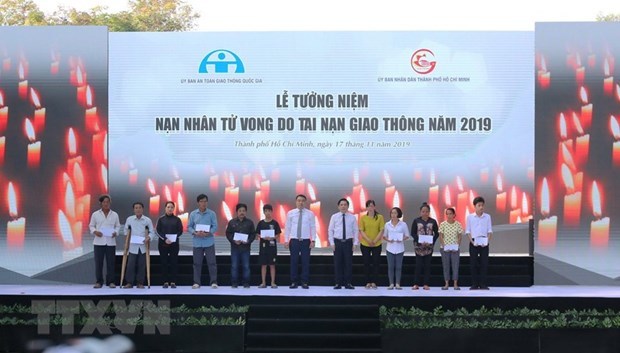 Requiem for victims of traffic accidents in Vietnam