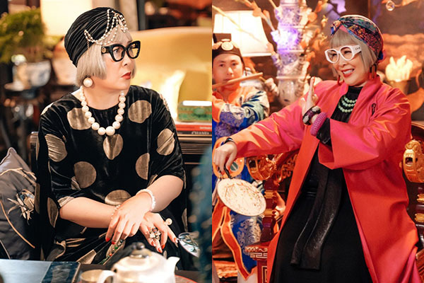 Tạo hình 'khó đỡ' của NSND Hồng Vân trong vai mẹ chồng NSND Lê Khanh