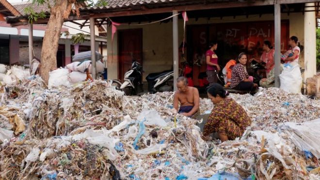 Western plastics 'poisoning Indonesian food chain'