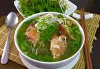 Vietnamese food: Red noodle crab soup