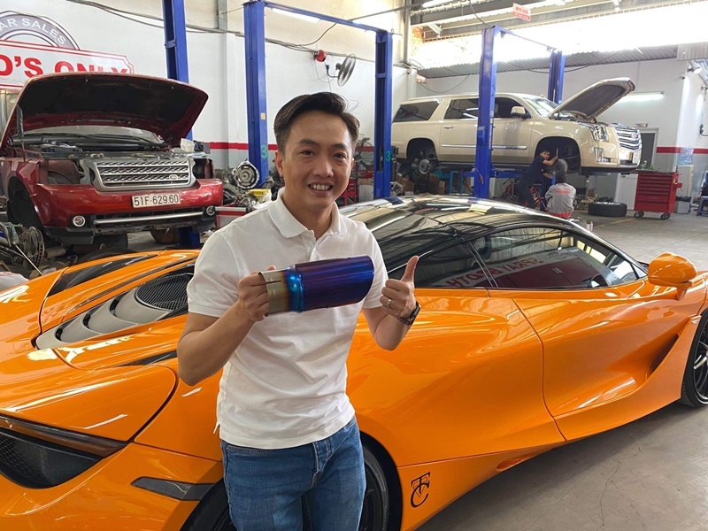 Cường Đô la độ pô độc giá gần nửa tỷ cho McLaren 720S