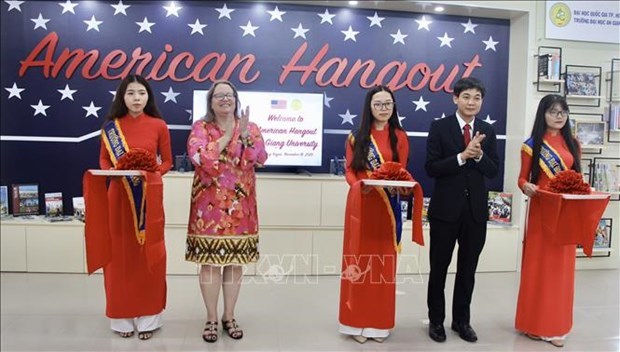 US interactive learning space launched at An Giang University