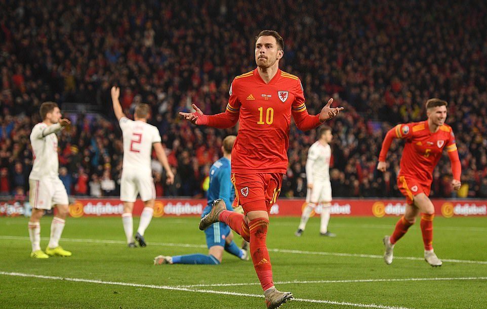 Ramsey chói sáng, Giggs đoạt vé dự EURO 2020 cùng xứ Wales