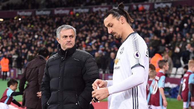 Mourinho ký ngay trò cưng Ibrahimovic miễn phí