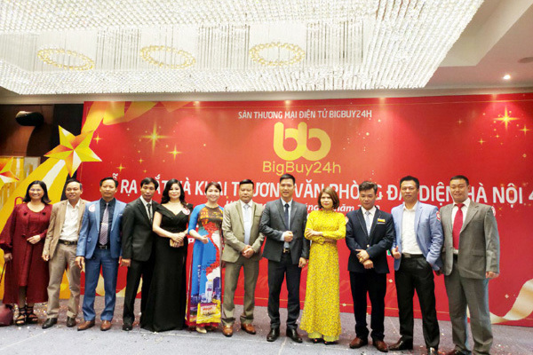 Bigbuy24h khai trương thêm nhiều văn phòng đại diện trên cả nước