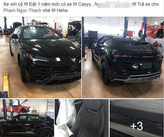 Đại gia Dương 'Kon' tậu Lamborghini Urus giá vài chục tỷ