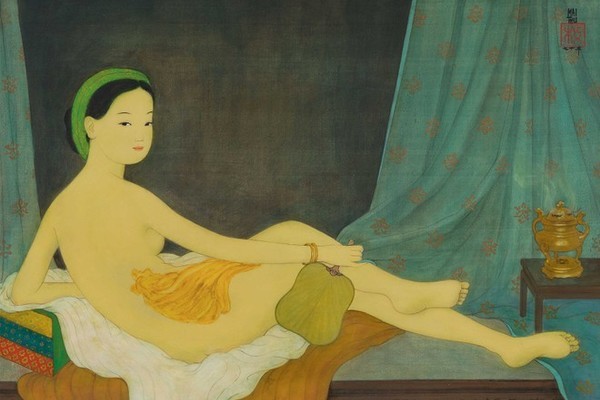 Tranh cô gái khỏa thân của Mai Trung Thứ bán gần nửa triệu USD