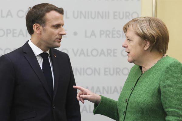Lãnh đạo Đức, Pháp khẩu chiến dữ dội trước thượng đỉnh NATO
