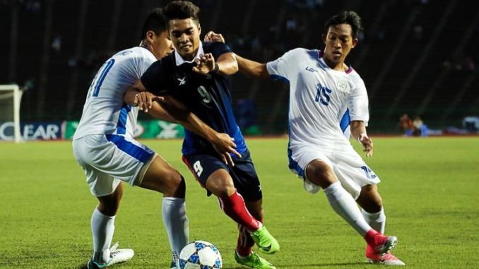 U22 Philippines thoát thua ở phút 94 trước U22 Campuchia