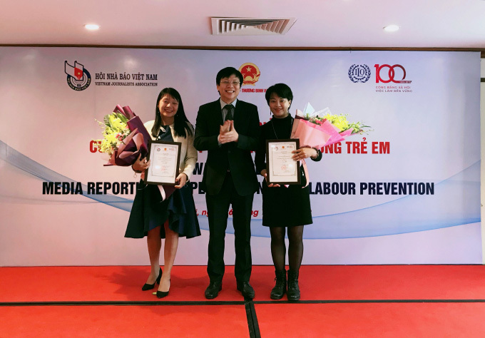 Báo VietNamNet đạt giải B cuộc thi viết về Phòng ngừa lao động trẻ em