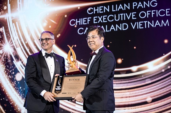CEO CapitaLand Việt Nam được vinh danh Nhân vật BĐS của năm 2019