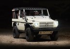 Xe nhà binh Mercedes-Benz G-Class 'Wolf' lột xác như mới sau 28 năm