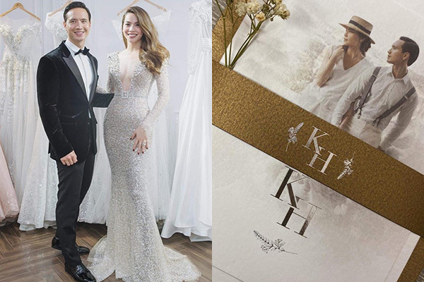 Xôn xao thiệp cưới của Kim Lý, Hồ Ngọc Hà