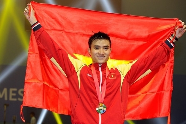 Fencer Vu Thanh An named Vietnam’s flag bearer for fourth time