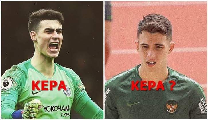 U22 Indonesia gây sốt với thủ môn điển trai giống hệt Kepa