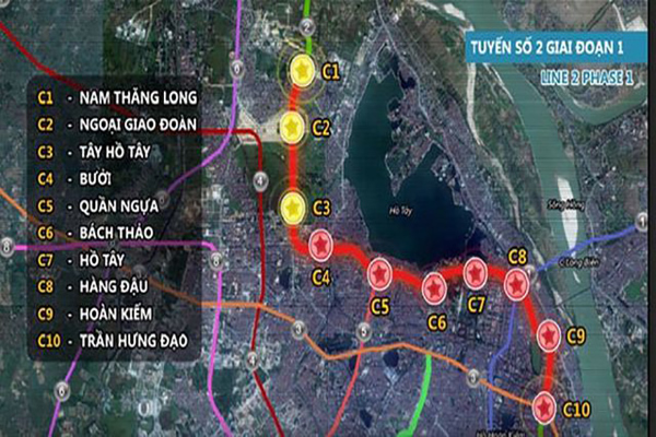 Dự án đường sắt Nam Thăng Long - Trần Hưng Đạo vay ODA 30.572 tỷ đồng