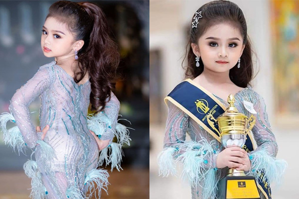 Bé 6 tuổi đăng quang Hoa hậu nhí Thái Lan