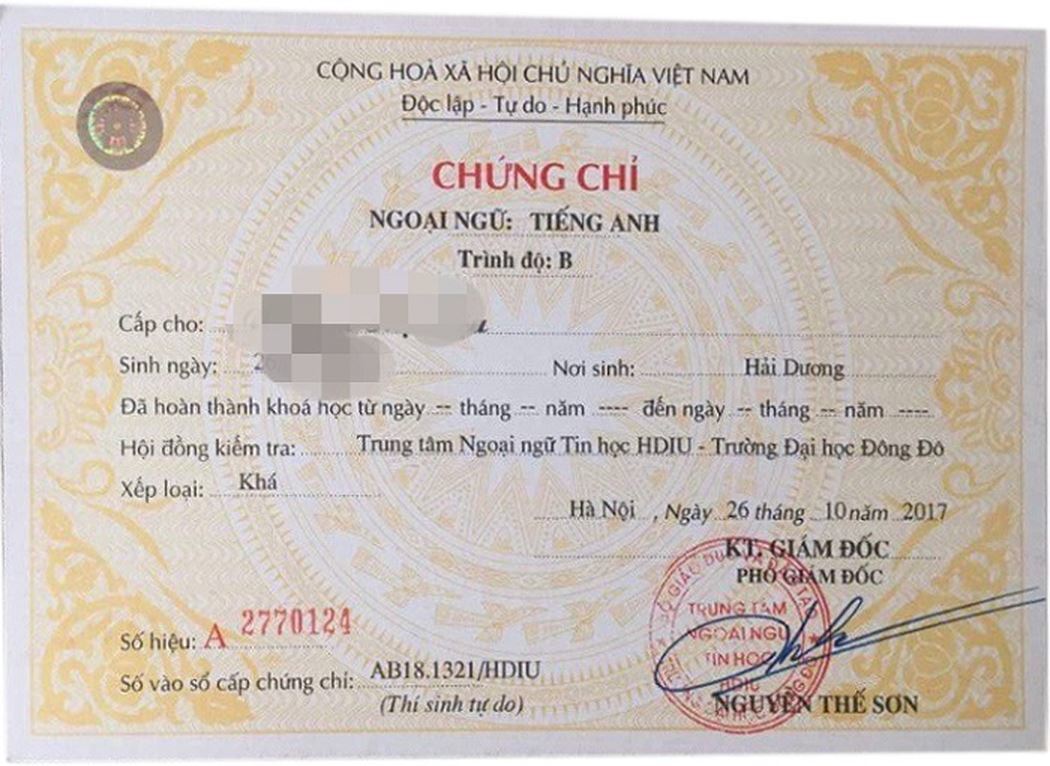 Nghe VietNamNet: Bộ Giáo dục bỏ quy định kiểm tra và cấp chứng chỉ ngoại ngữ A, B, C