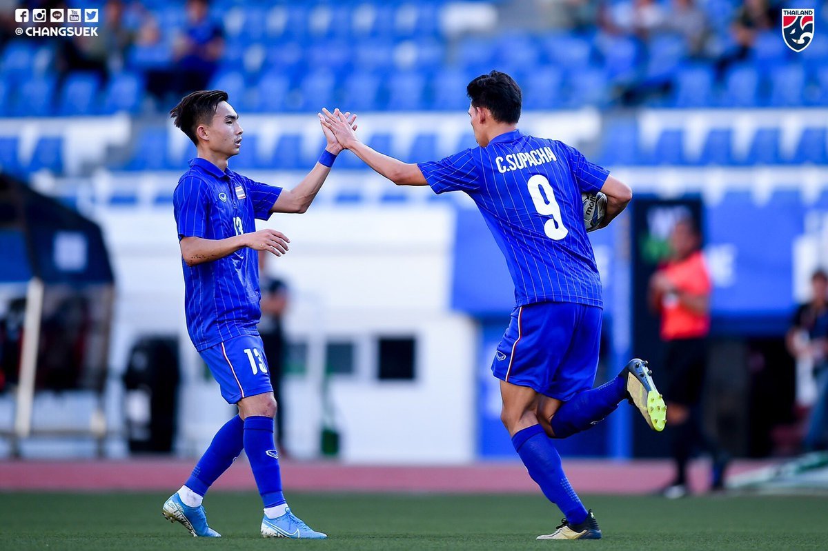 U22 Thái Lan vùng lên nã 7 bàn thắng vào lưới Brunei