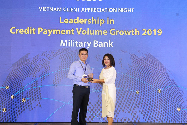MB - ngân hàng dẫn đầu tốc độ tăng trưởng doanh số chi tiêu thẻ tín dụng
