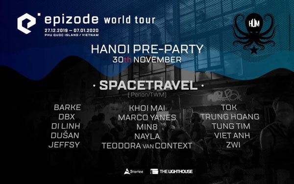 Epizode pre-party in Hanoi this weekend