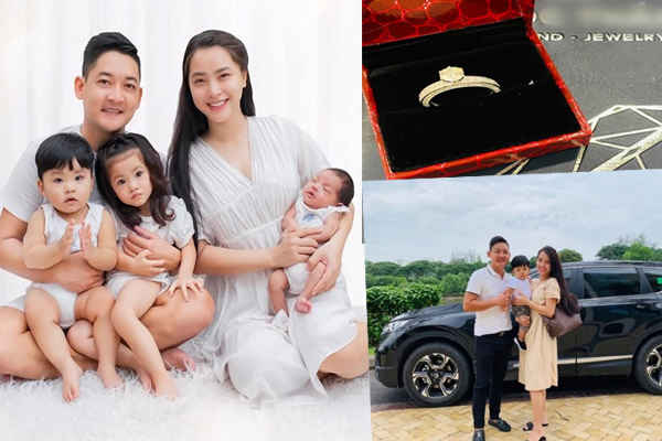 Liều mạng sinh con, mỹ nhân Việt được chồng tặng nhà, hàng hiệu, xe hơi