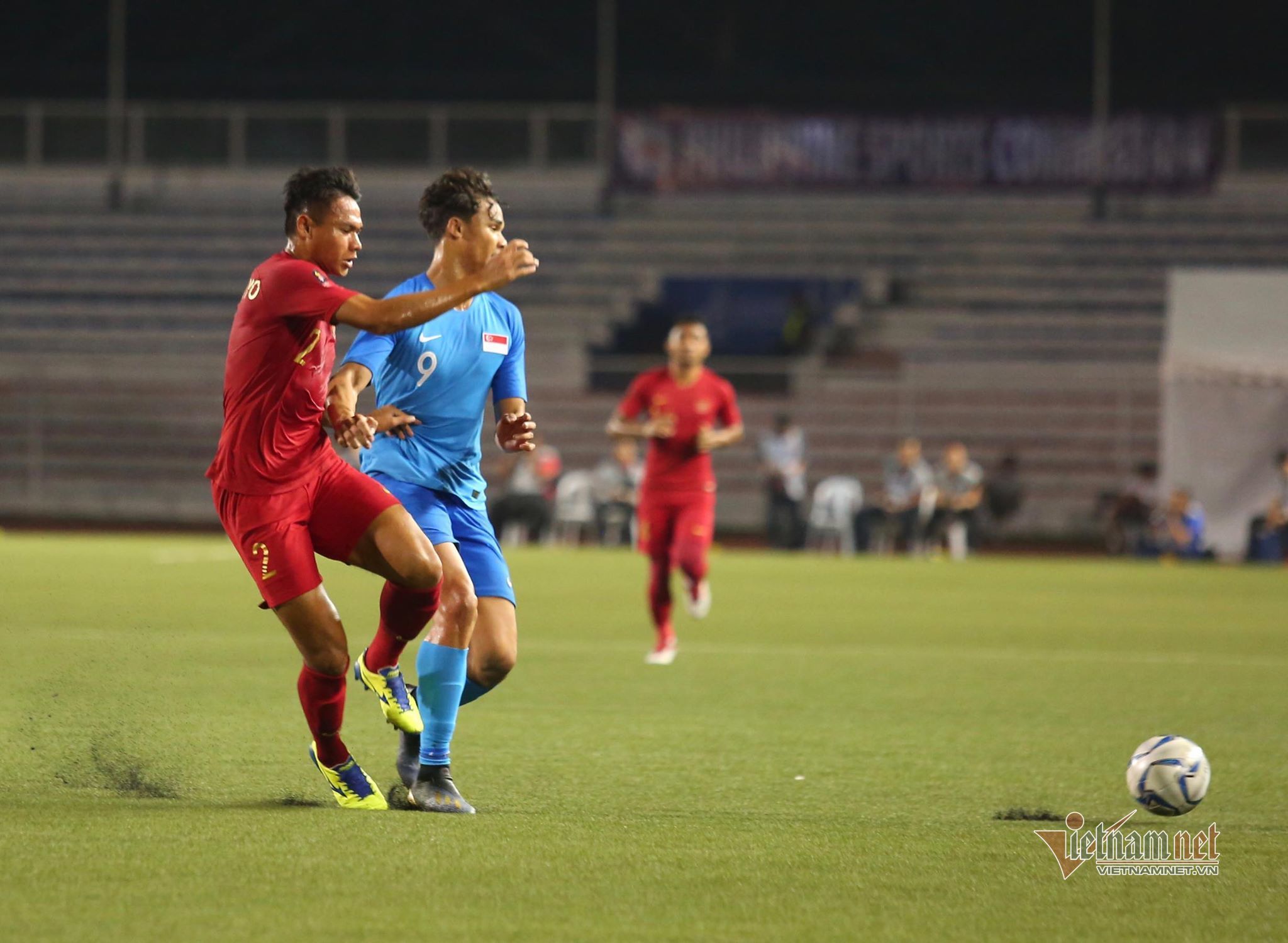 Video bàn thắng U22 Indonesia 2-0 U22 Singapore