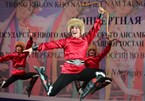 Russian folk dance ensemble's performance in Hanoi