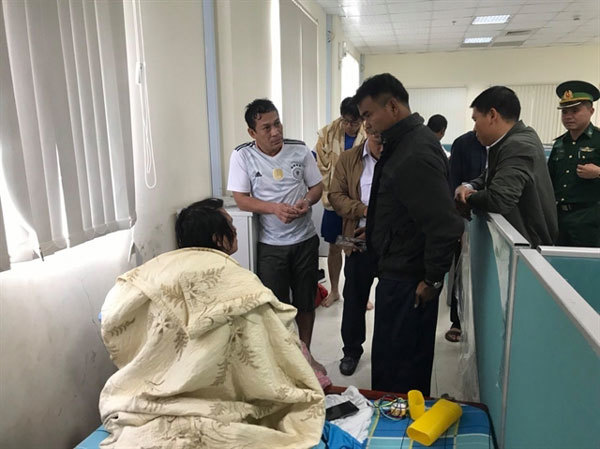 Vietnamese authorities rescue 18 Thai crewmembers