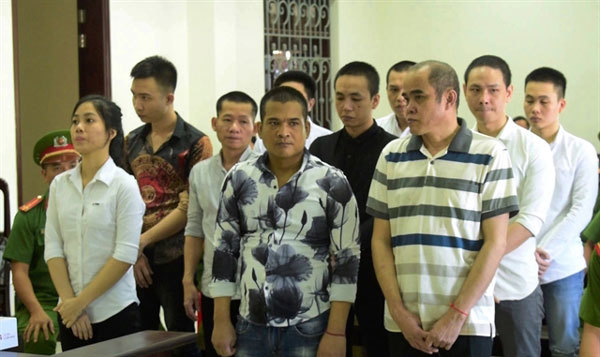 Five on death row for drug trafficking