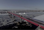 Ngắm cây cầu cao tốc đầu tiên xuyên biên giới Nga - Trung