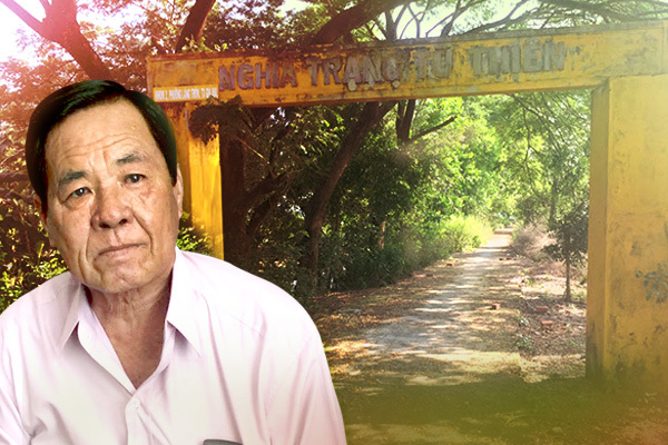 Người đàn ông Bạc Liêu lập nghĩa trang 9000 m2 cho người nghèo