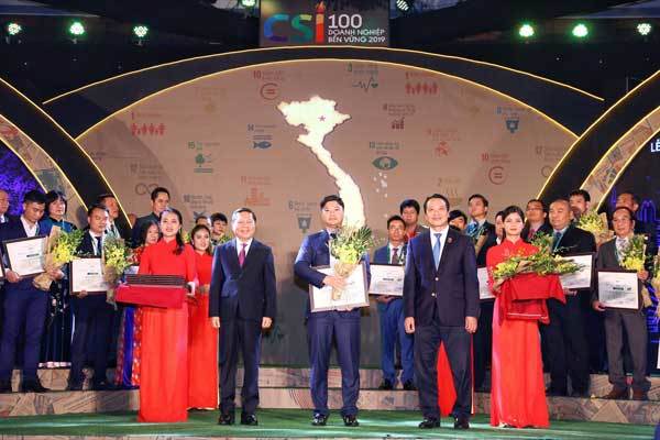 Yến sào Khánh Hòa vào top 100 Doanh nghiệp phát triển bền vững năm 2019