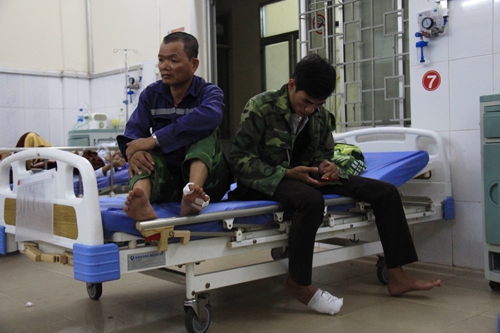 11 công nhân bị điện giật ở Quảng Ngãi, 1 người tử vong - Ảnh 3.