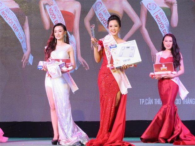 Can Tho University students win Vietnam-Japan Beauty Contest