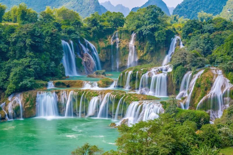 Ban Gioc – a majestic waterfall