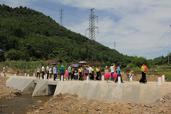 Nhờ triển khai NTM, xã Mường Cơi ngày càng khang trang, khá giả