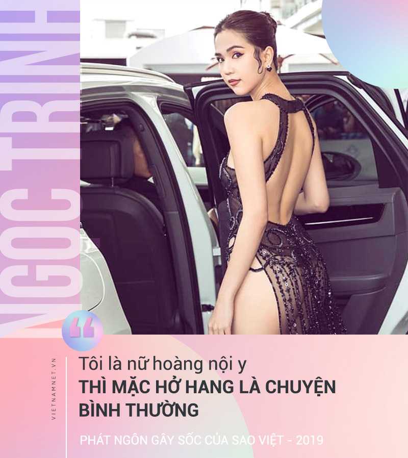 'Vùng cấm', 'tự hào người thứ 3' và loạt phát ngôn gây tranh cãi năm 2019