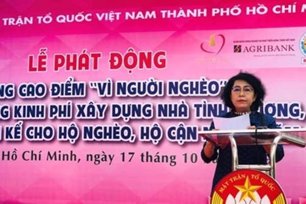 294 tỷ đồng vận động cho các chương trình an sinh ở TP.HCM
