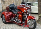 Siêu mô tô Harley Davidson 3 bánh giá 1,6 tỷ độc nhất Việt Nam