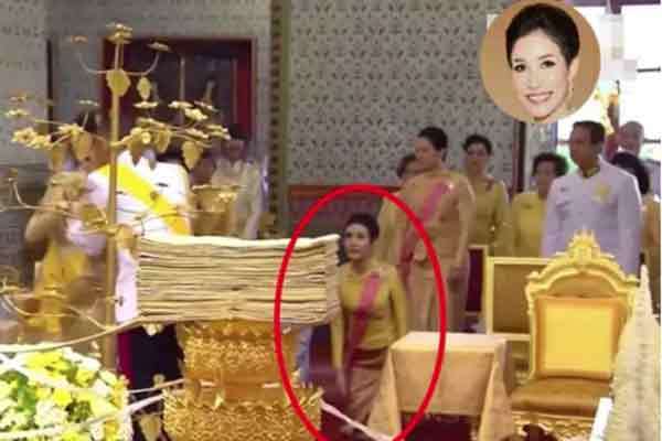 Tiết lộ khoảnh khắc bất thường của Hoàng quý phi Thái Lan trước khi bị phế truất, chứng tỏ việc 