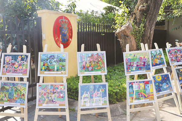 Paintings of Denmark through Vietnamese children’s eyes