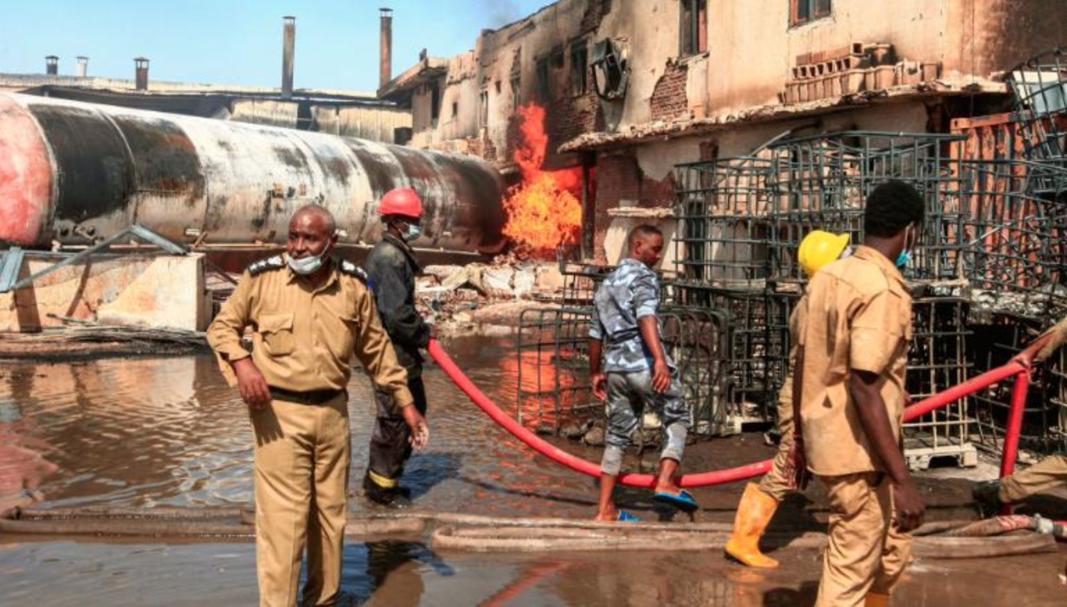 Cháy xưởng gốm ở Sudan, hàng trăm người thương vong