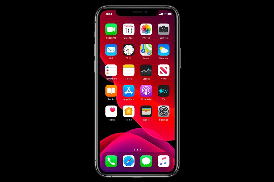 iOS 13 Dark Mode concept wallpaper by Evgeniy on Dribbble