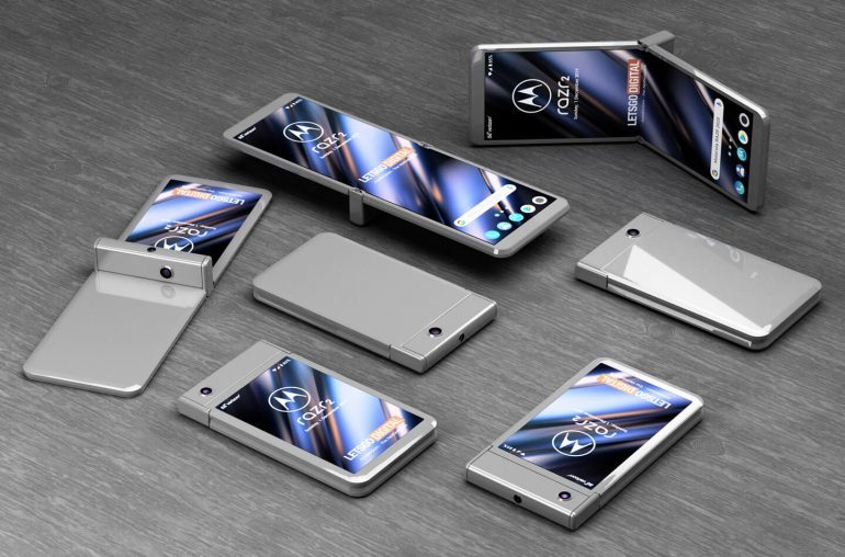 Smartphone màn hình gập Moto RAZR 2020 sẽ có thiết kế hoàn toàn mới?