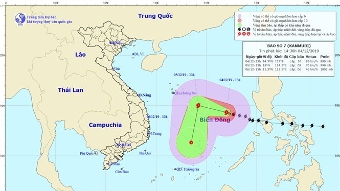 Typhoon Kammuri heads towards Vietnam after slamming Philippines